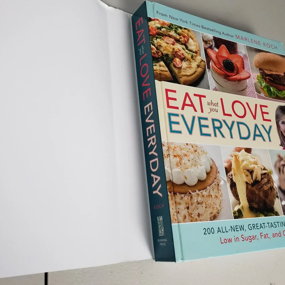 Eat What You Love Everyday Marlene Koch Hardcover Cookbook 200 Healthy Recipes